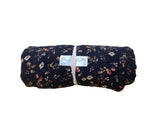Remnant- Polyester - Fine Line Floral Print- Redwood 3.75 yd @ $6.99/yd.
