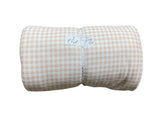 Remnant - Rib knit, unbrushed, pink 4.75 yd. @ $9.49/yd.