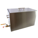 15 quart Stove Top Water Bath Canner (2022 STYLE), Large Stock Pot /With Drain Valve - Not Polished - Homeplace Market LLC