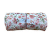 Remnant - pebblestone knit, Kyla floral, 3 3/4 yd. @ $9.49/yd.