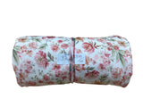 Remnant - pebblestone knit, Kyla floral, 3 3/4 yd. @ $9.49/yd.