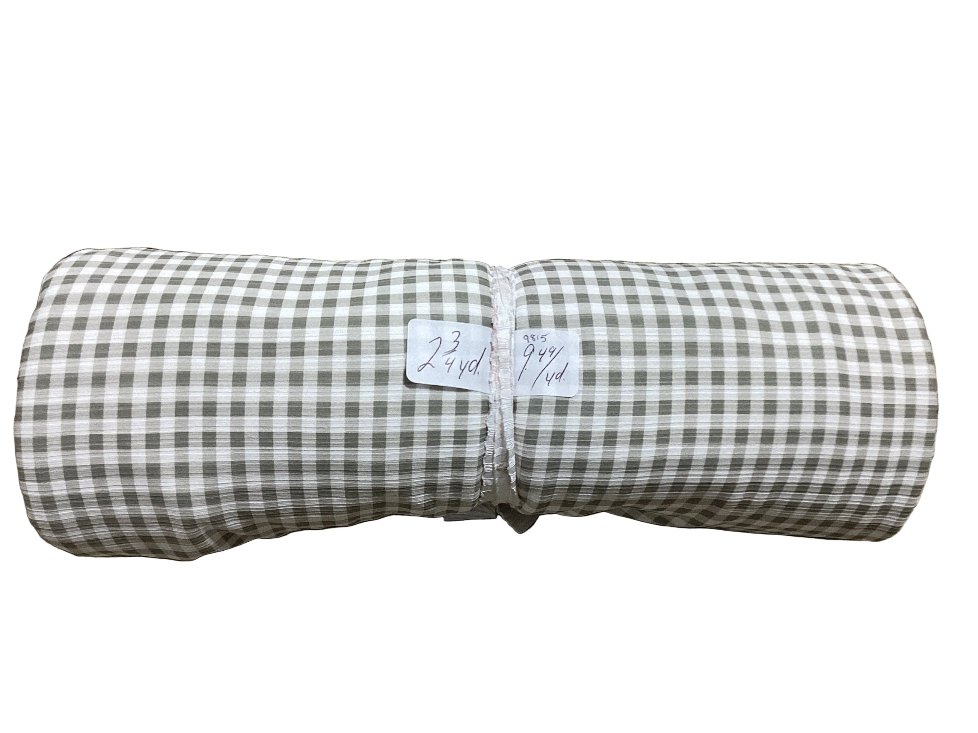 Remnant - Rib knit, unbrushed, sage 2.75 yd. @ $9.49/yd.