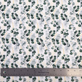 Polyester Swiss Dot - Ruby Designs - Eucalyptus