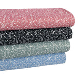 Polyester Swiss Dot - Ruby Designs - Vines