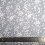 Rayon/Linen - Floral Vine Print