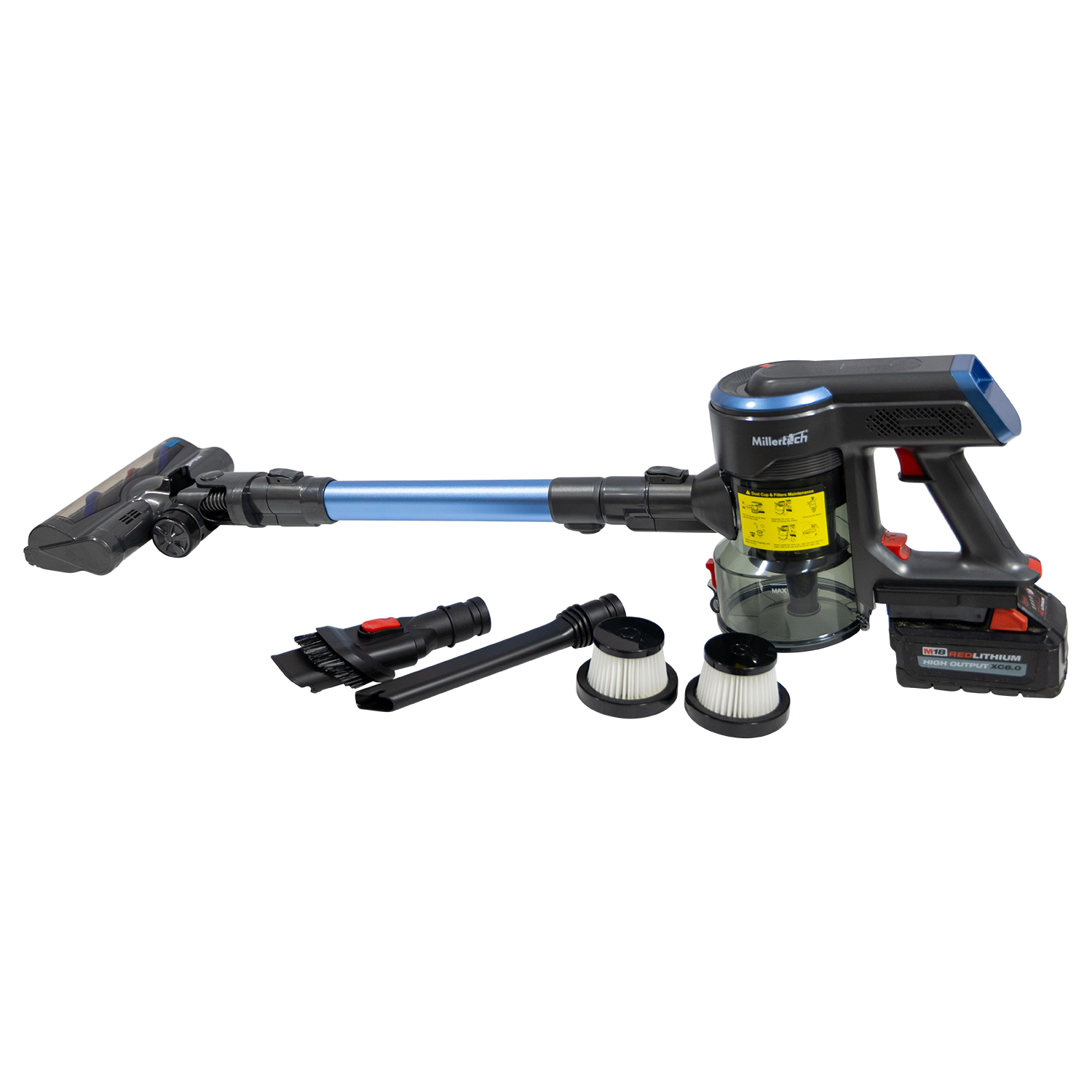Millertech - Vacuum Cleaner, Battery Powered