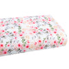 RD Poly Floral 21 - Bright Pink Flowers