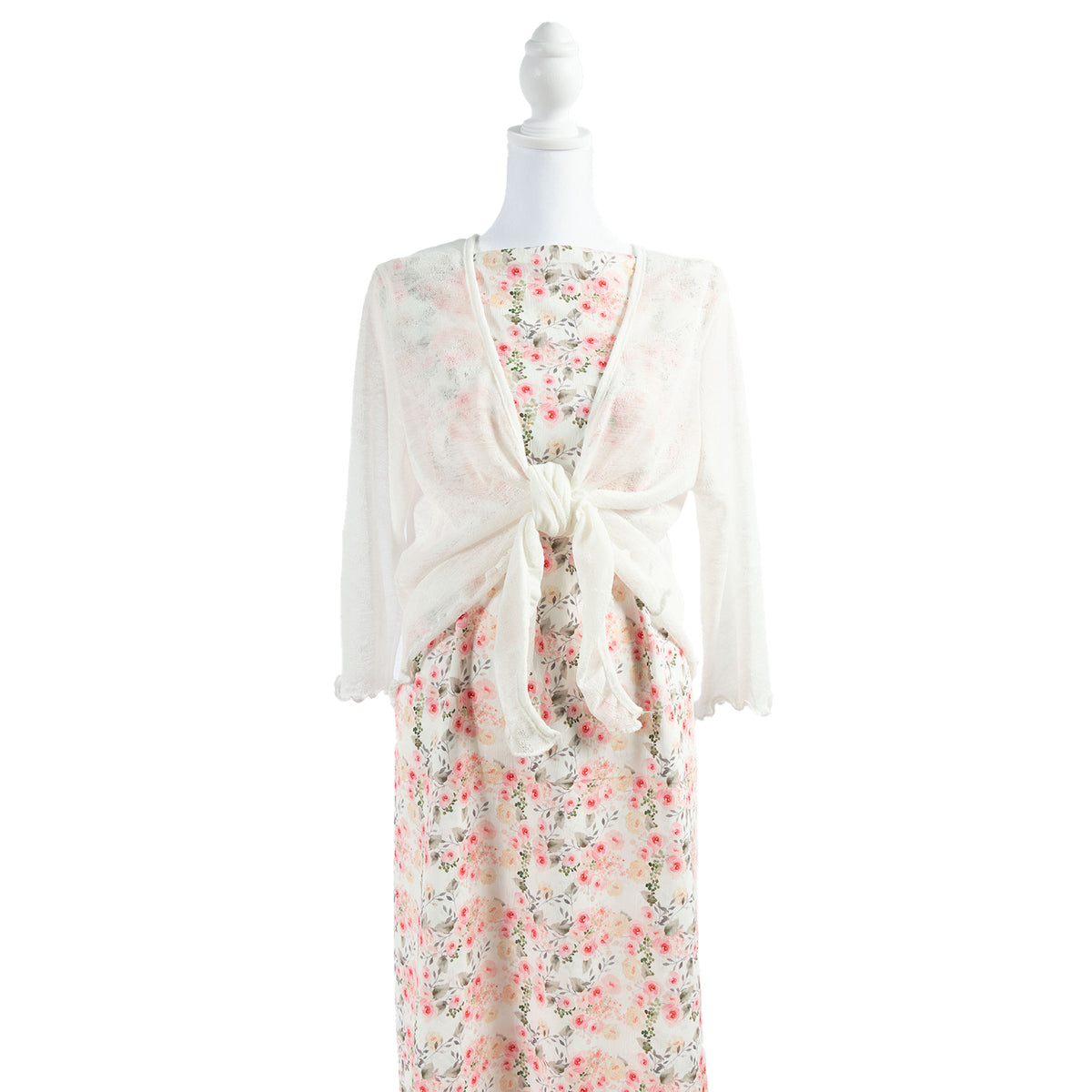 RD Poly Floral 21 - Bright Pink Flowers