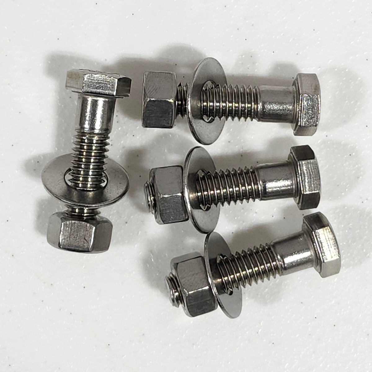 Country - Bolts - Stainless Steel - 4 pc set for mounting backplate to tub