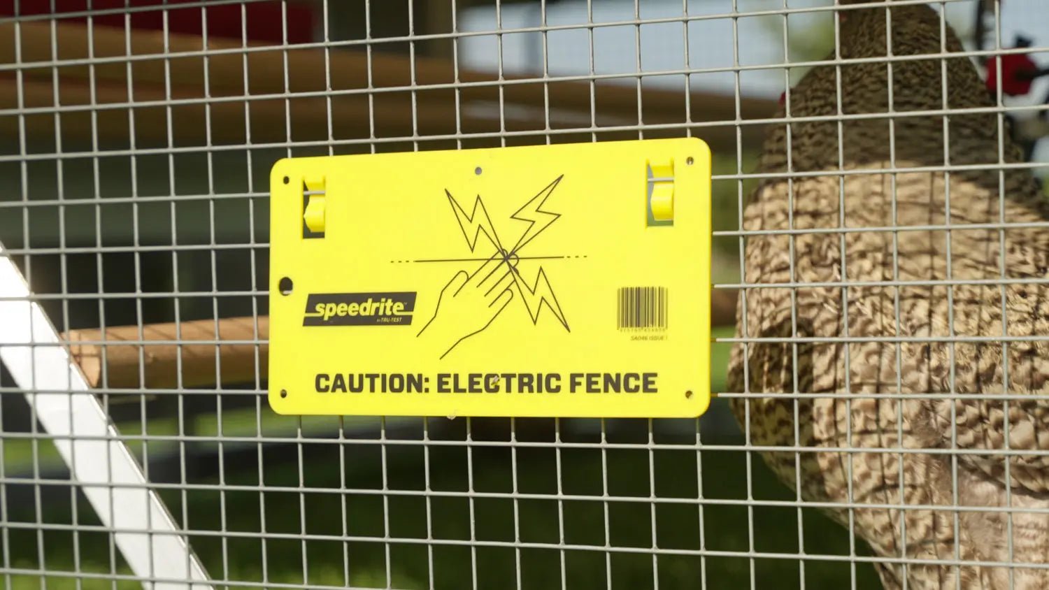 Alumi - Coop - Pred - x shocking electric fence for mobile coops - Homeplace Market LLC