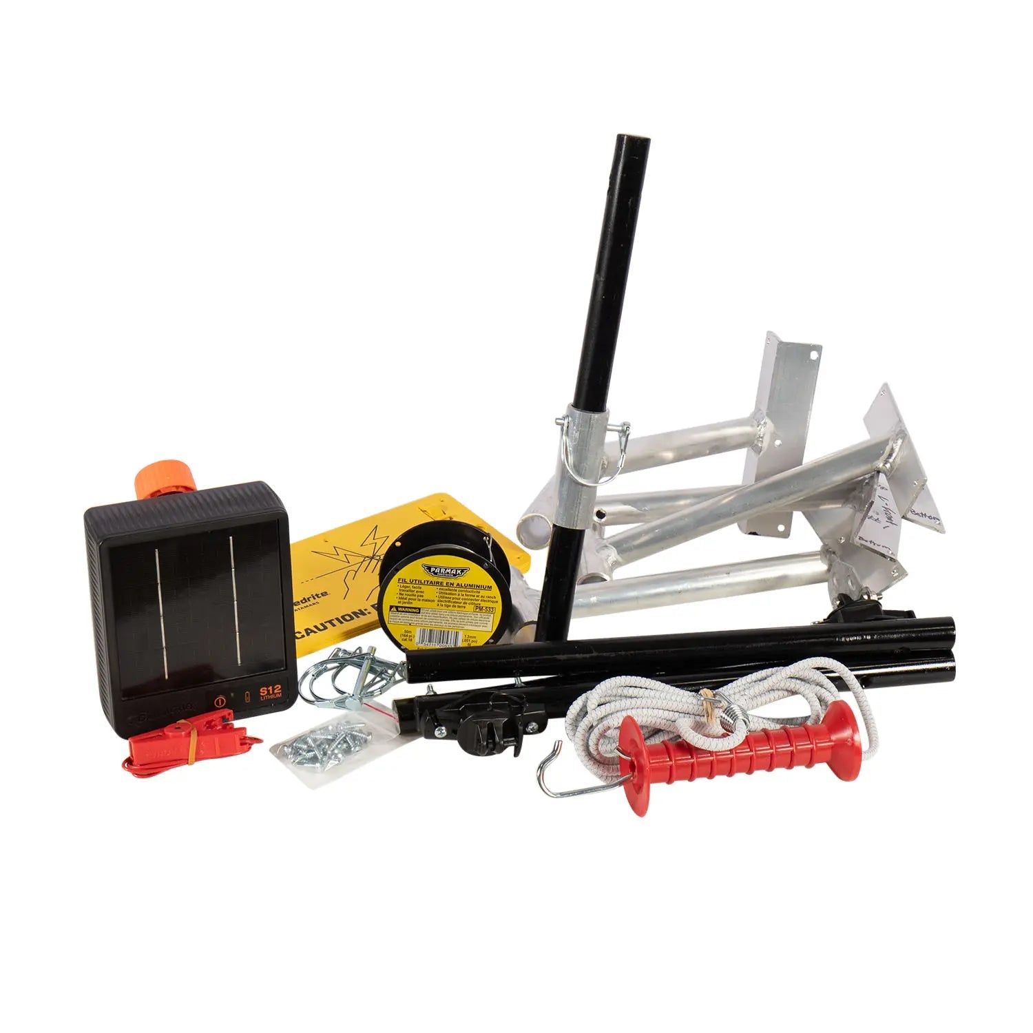 Alumi - Coop - Pred - x shocking electric fence for mobile coops - Homeplace Market LLC