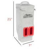 Alumi - Coop - Superior Outdoor Poultry Feeder, USA - Homeplace Market LLC