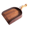 Charcuterie Board Dust Pan Serving Patter - Handmade Solid Wood & Leather Skirting - Homeplace Market LLC