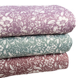 Chickadee Unbrushed Rib Knit - Anna Kate - Brushstroke Floral - Homeplace Market LLC
