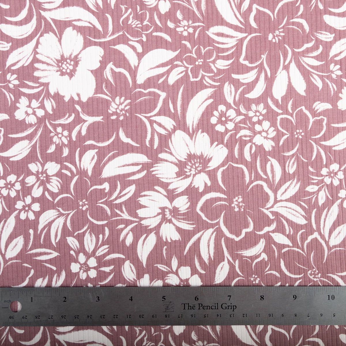 Chickadee Unbrushed Rib Knit - Anna Kate - Brushstroke Floral - Homeplace Market LLC