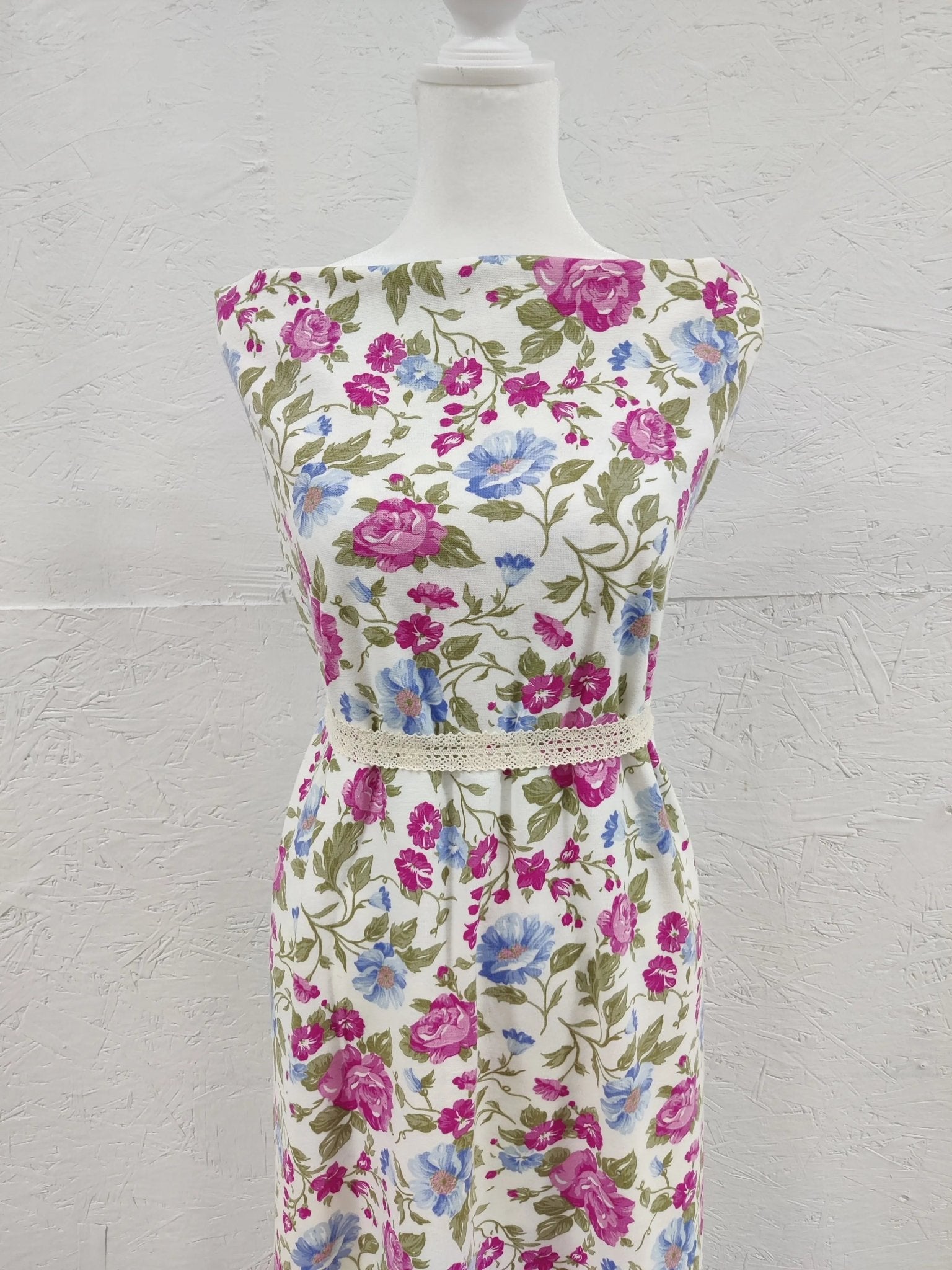 Cotton Jersey Knit - Floral - Homeplace Market LLC