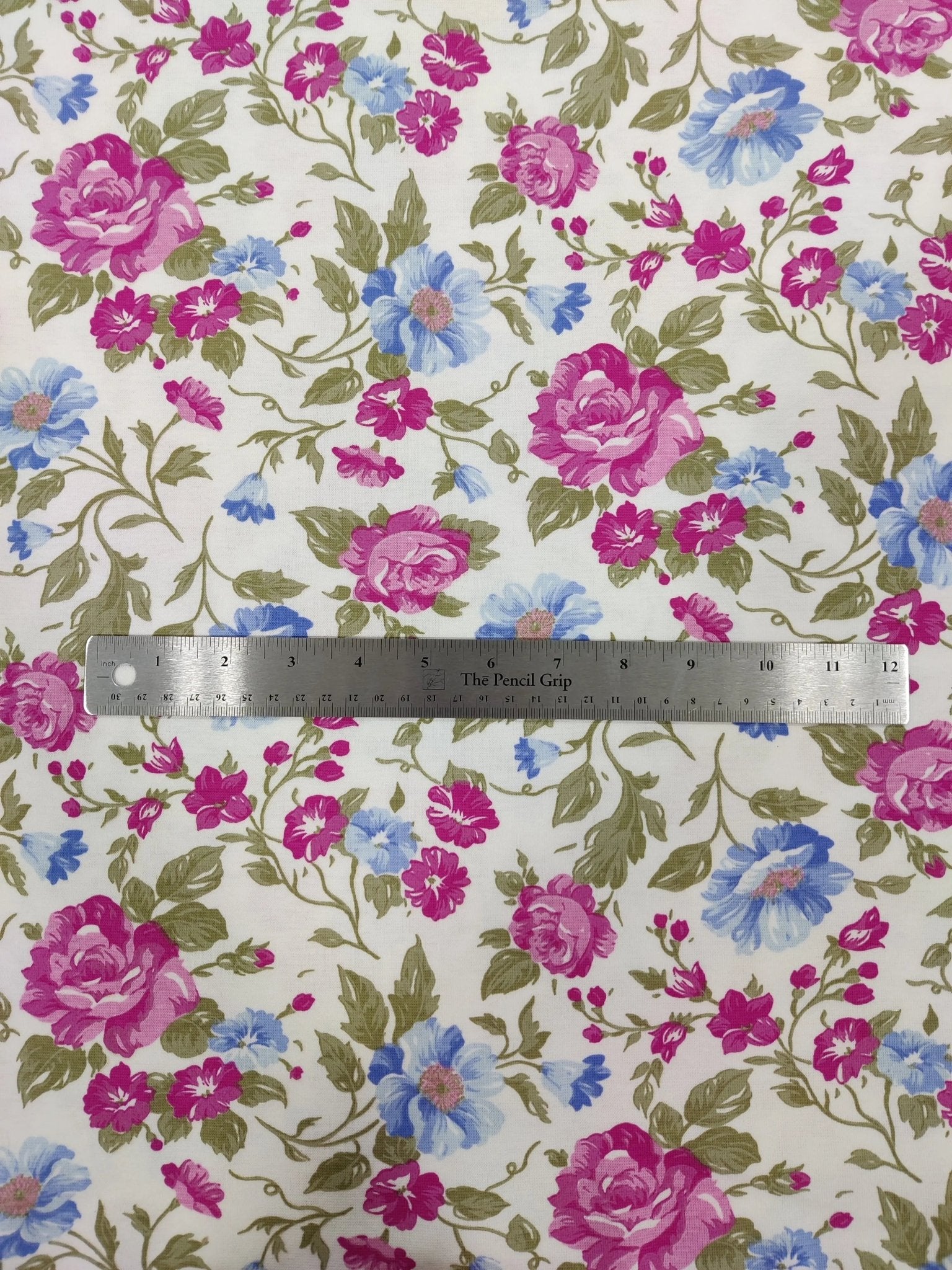Cotton Jersey Knit - Floral - Homeplace Market LLC
