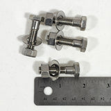 Country - Bolts - Stainless Steel - 4 pc set for mounting backplate to tub - Homeplace Market LLC