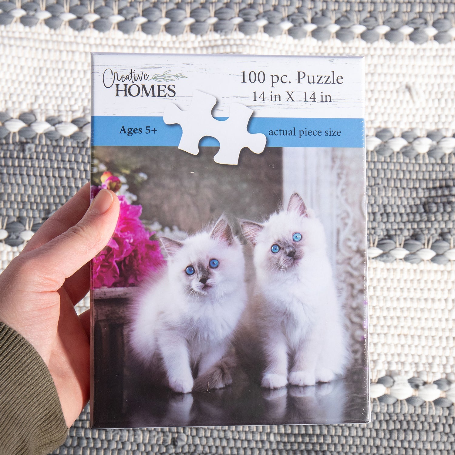 Cuddly Kittens Puzzle - 100 Piece - Homeplace Market LLC