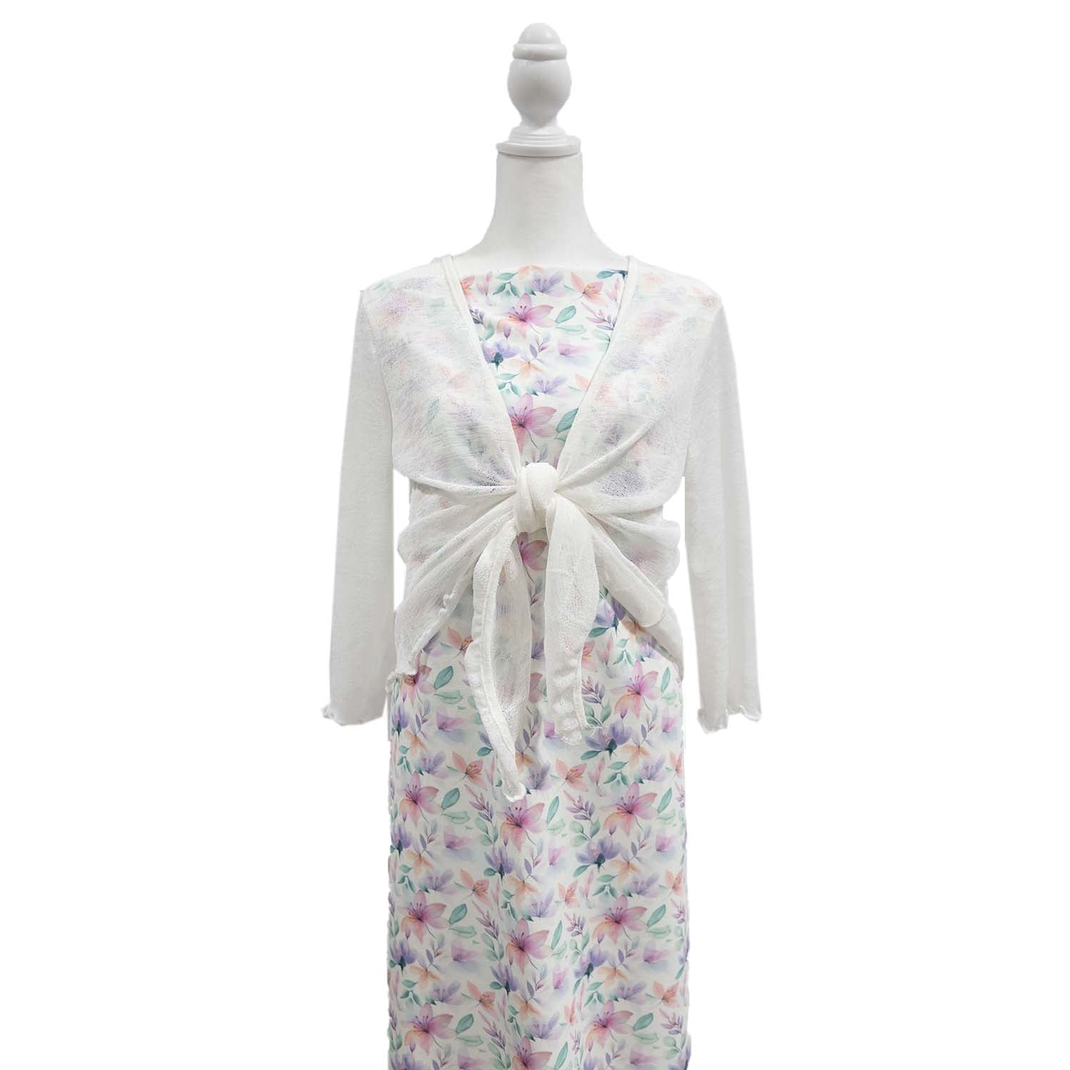 Dobby Knit - Painted Sketch Floral - Homeplace Market LLC