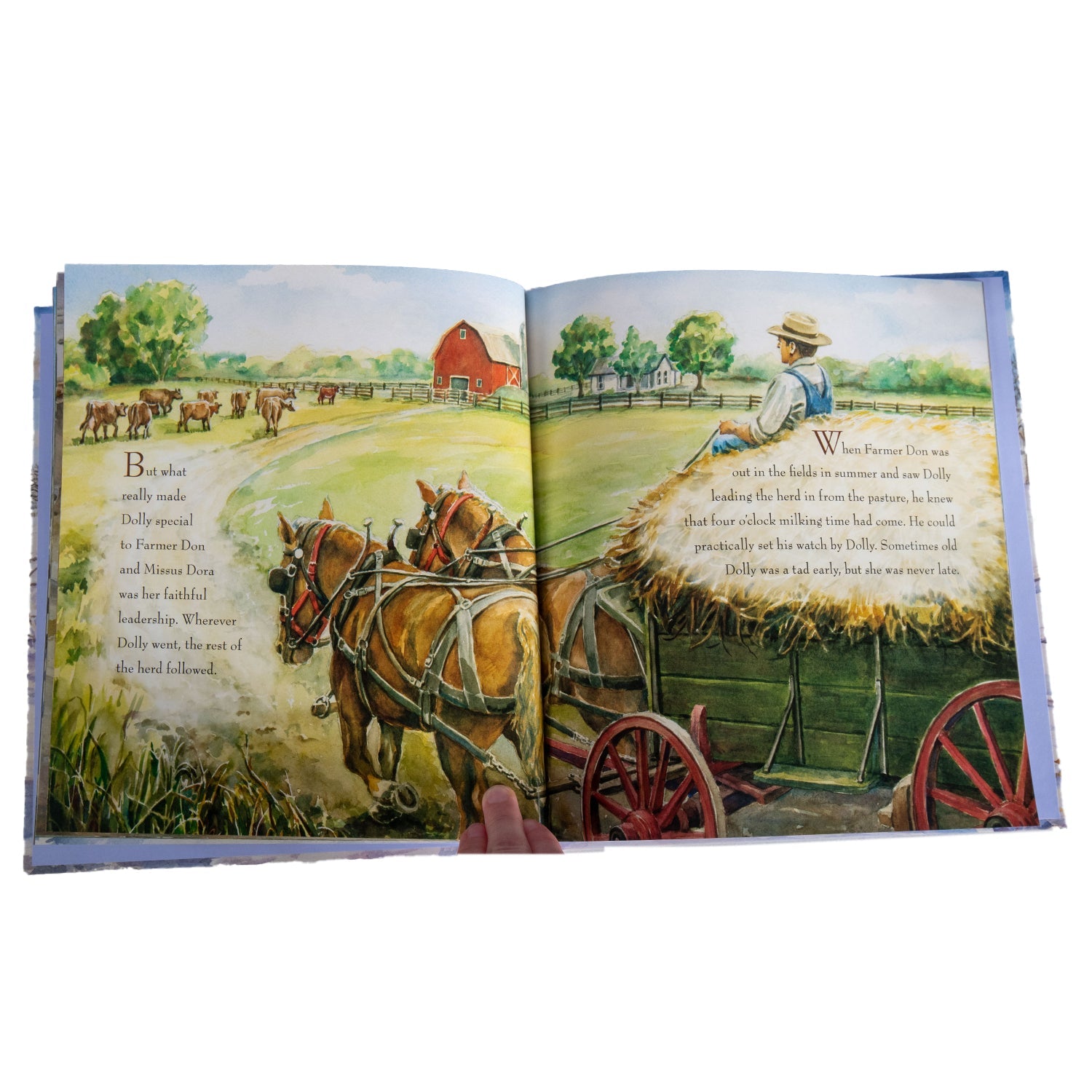 Dolly the Milk Cow - Hardcover Book - Homeplace Market LLC