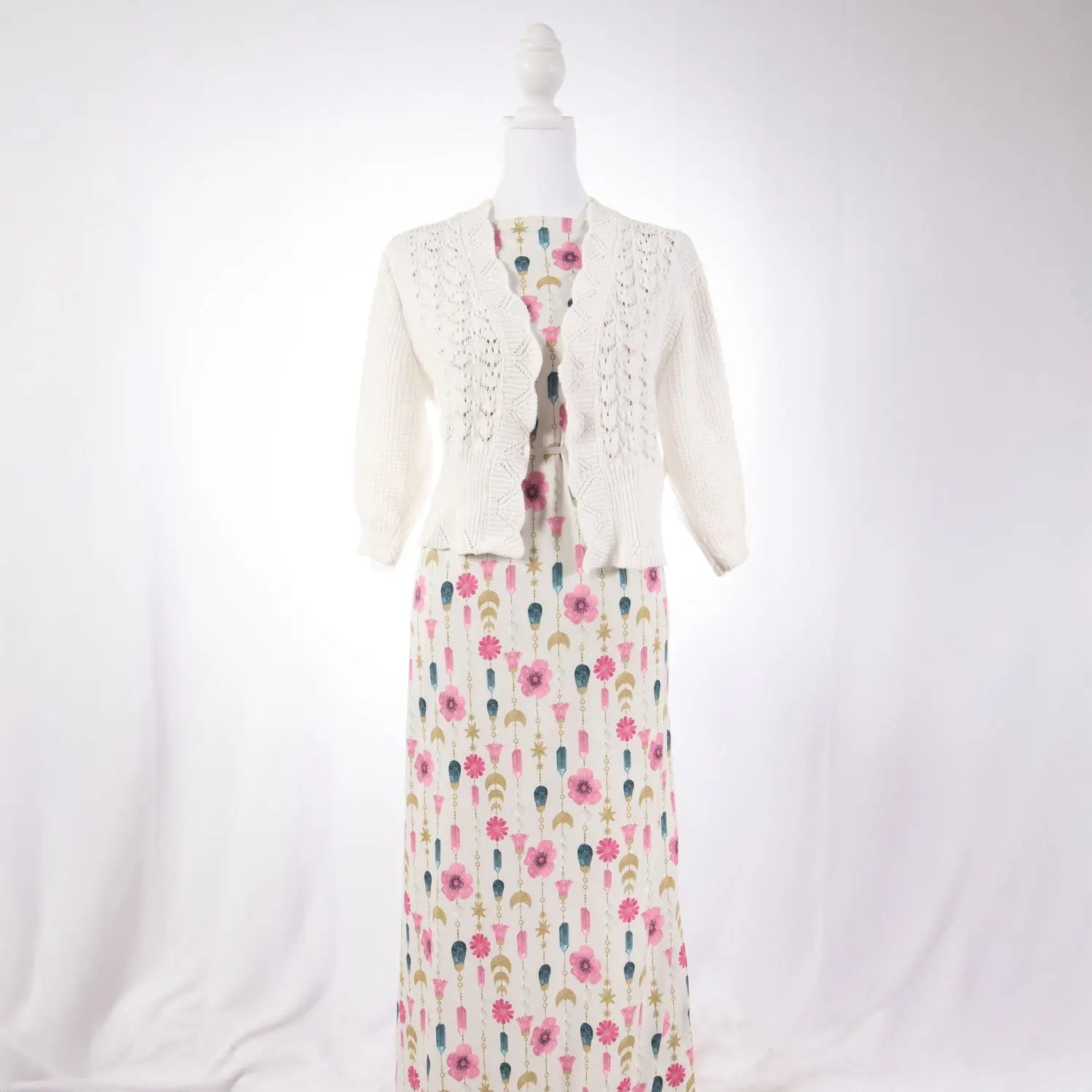 Double Brushed Poly - Pink Floral - Homeplace Market LLC