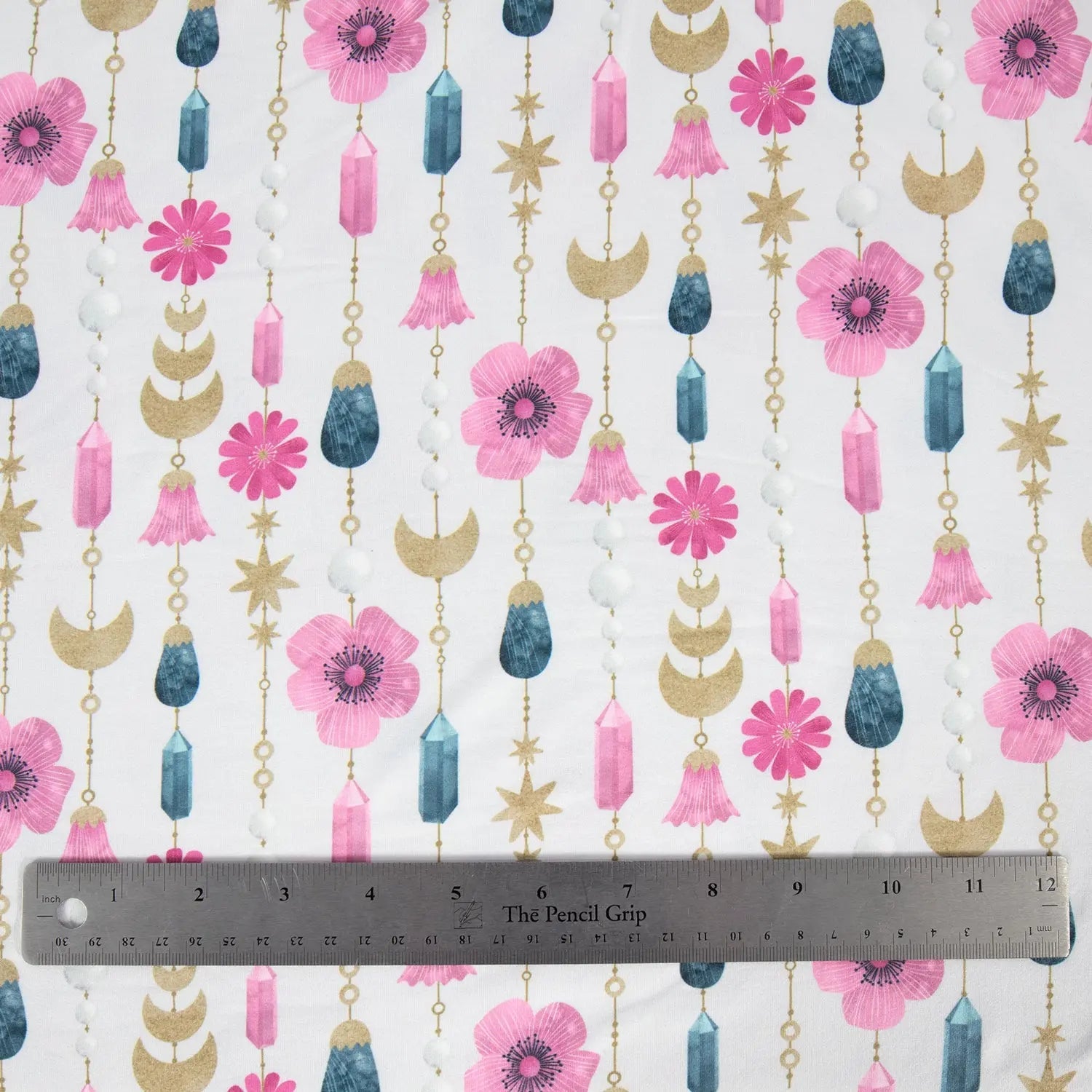 Double Brushed Poly - Pink Floral - Homeplace Market LLC