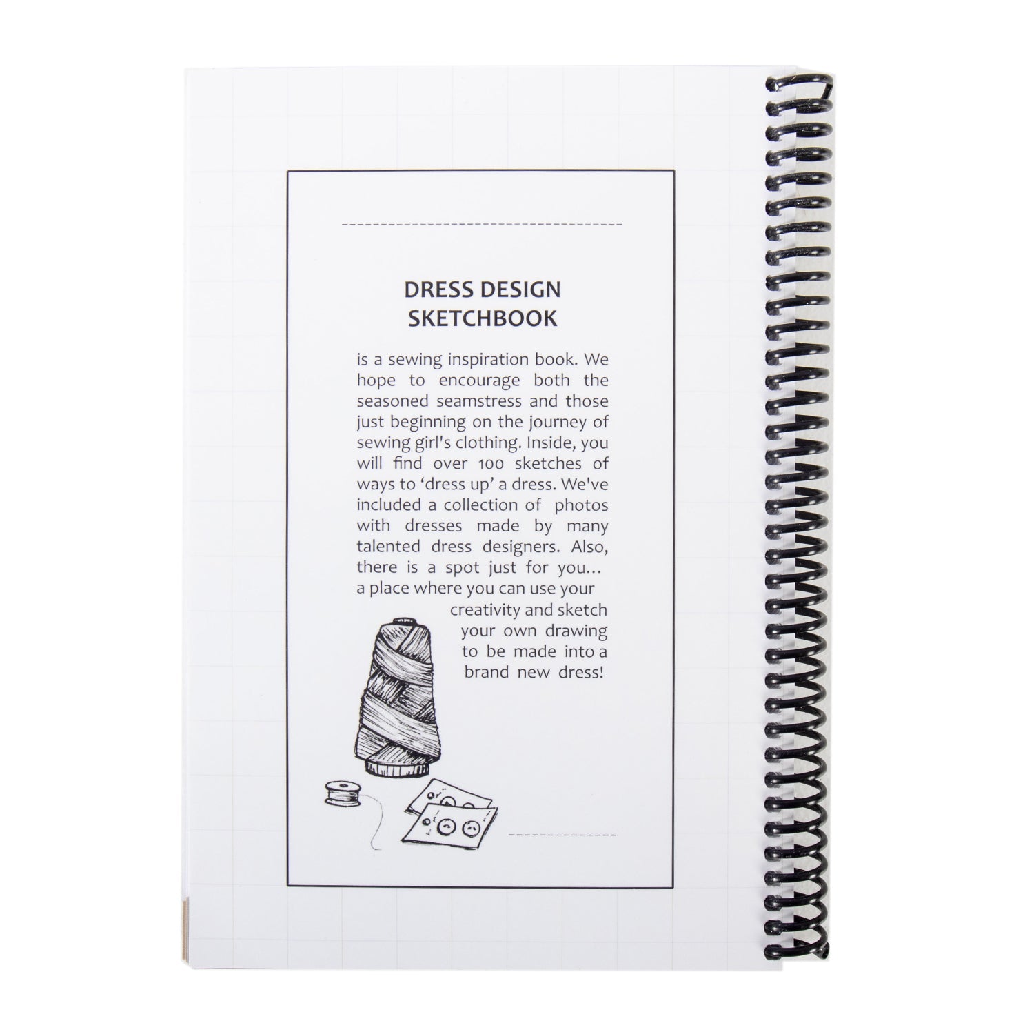 Dress Design Sketchbook - Homeplace Market LLC