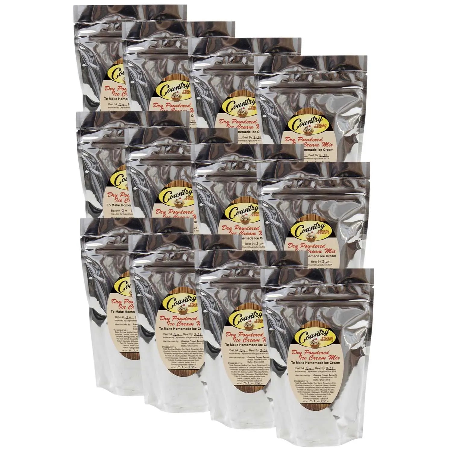 Dry Powdered Ice Cream Mix - Homeplace Market LLC