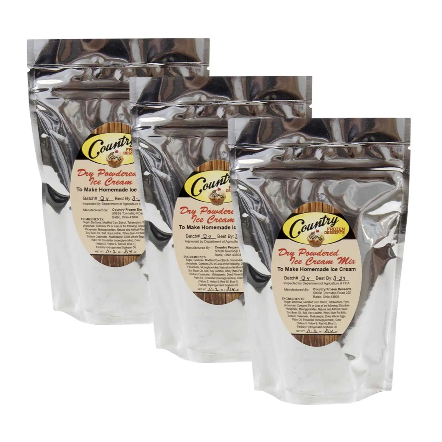 Dry Powdered Ice Cream Mix - Homeplace Market LLC