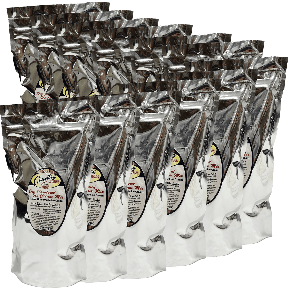 Dry Powdered Ice Cream Mix - Homeplace Market LLC