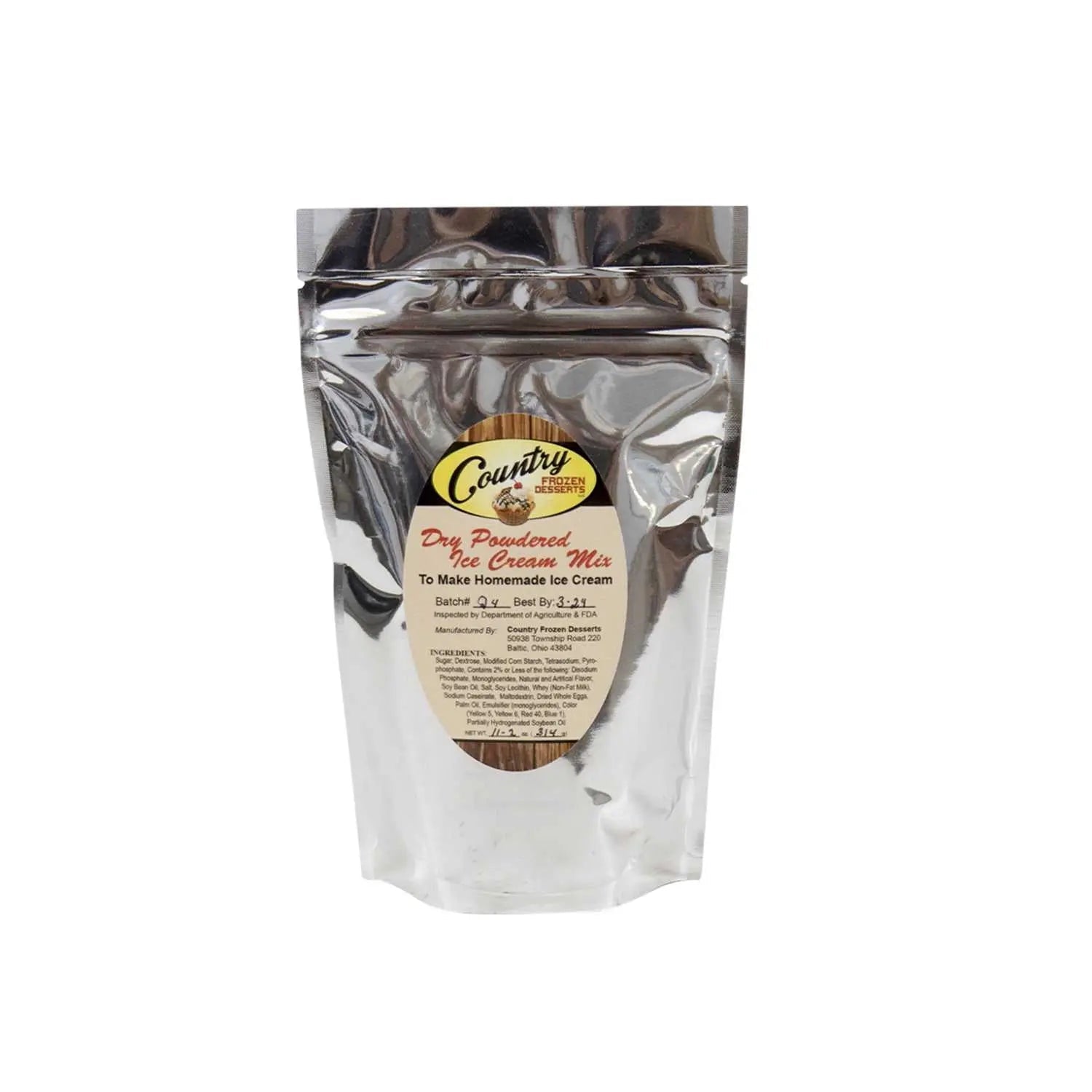 Dry Powdered Ice Cream Mix - Homeplace Market LLC