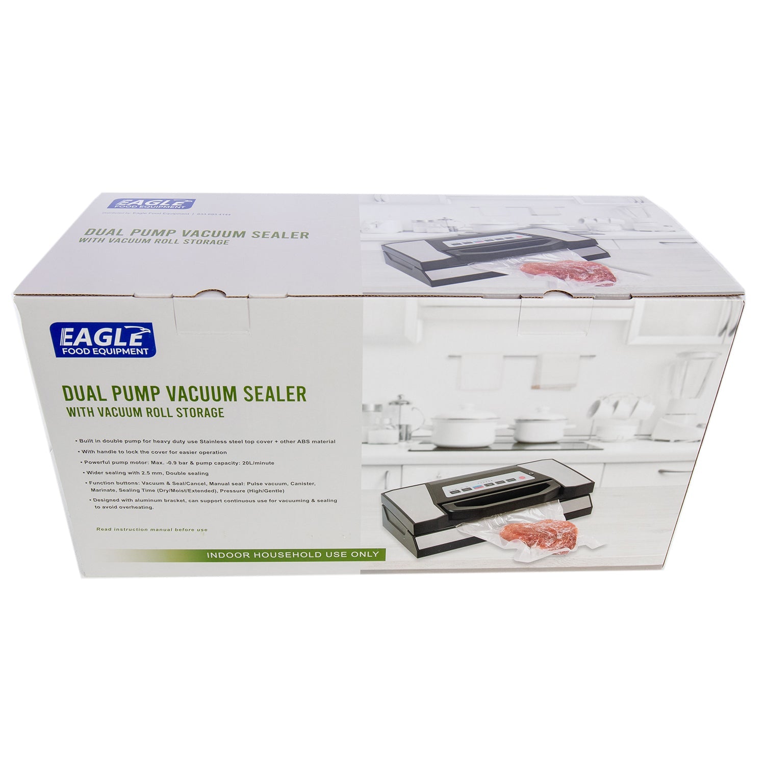 Eagle Brand - Vacuum Sealer - 110V AC Dual Pump - Homeplace Market LLC