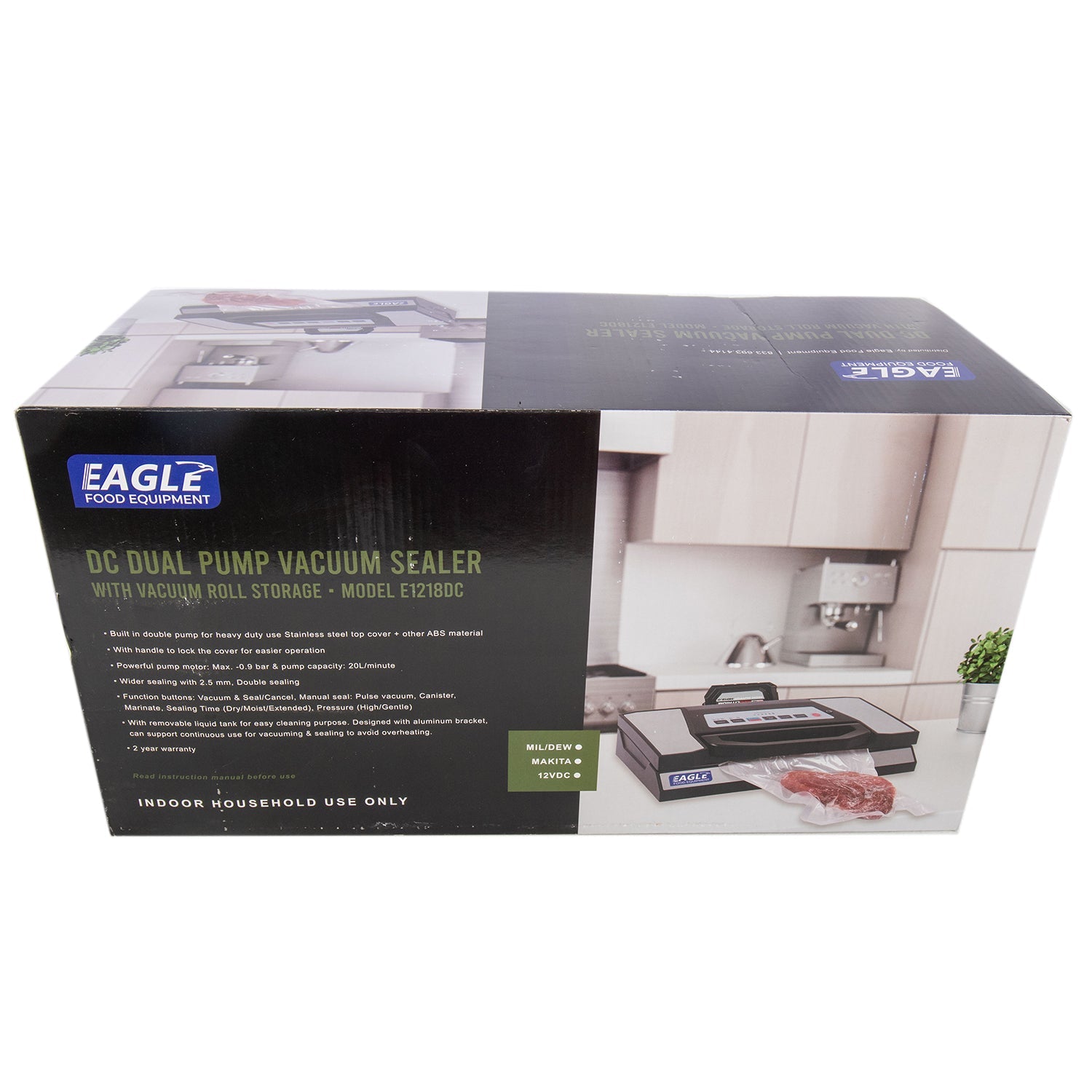 Eagle Brand - Vacuum Sealer - DC Dual Pump - Homeplace Market LLC
