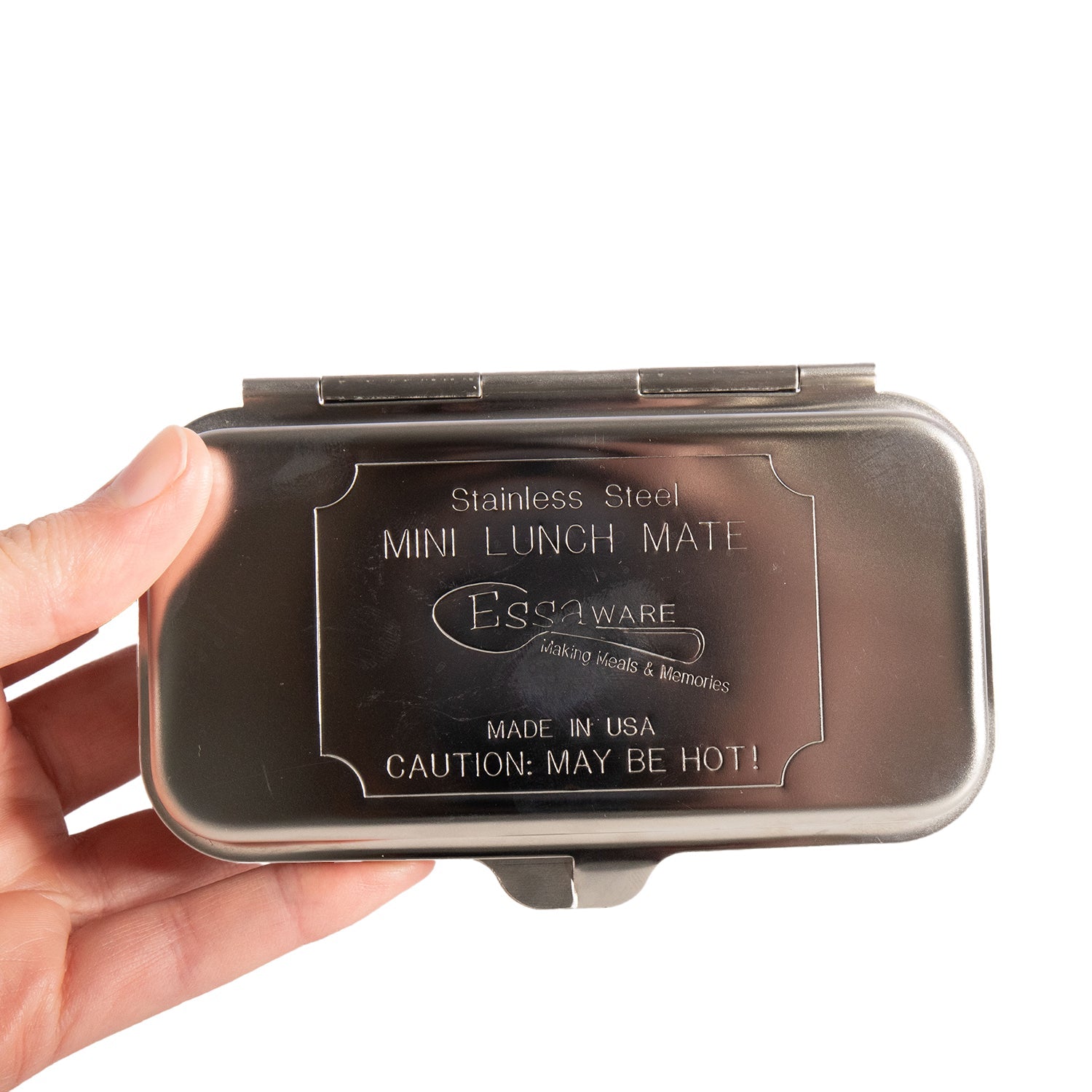 Essaware - Lunch Mate, Stainless Steel - Reusable Mini Sandwich Container - Homeplace Market LLC