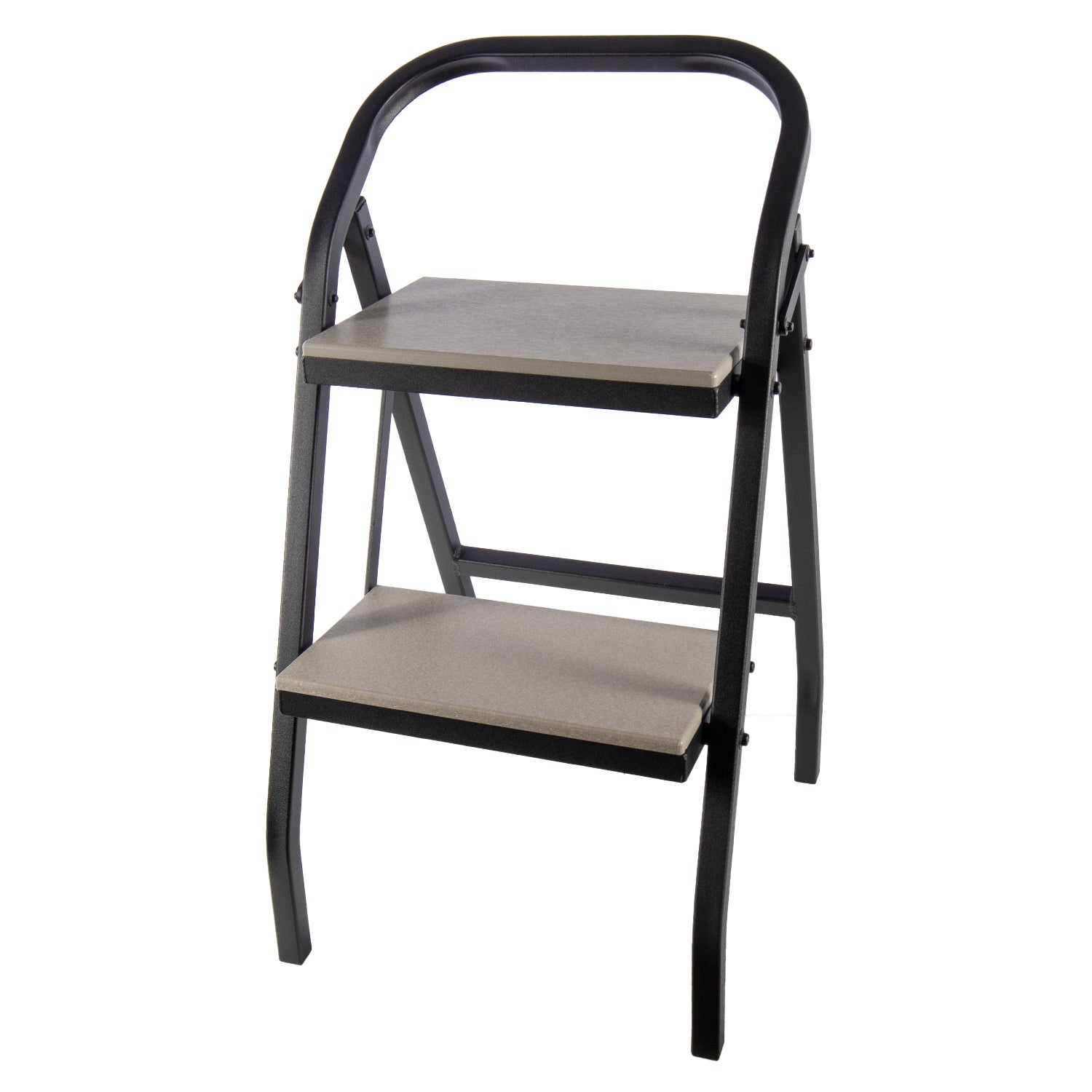 Foldable Step Stool - Aluminum - Homeplace Market LLC