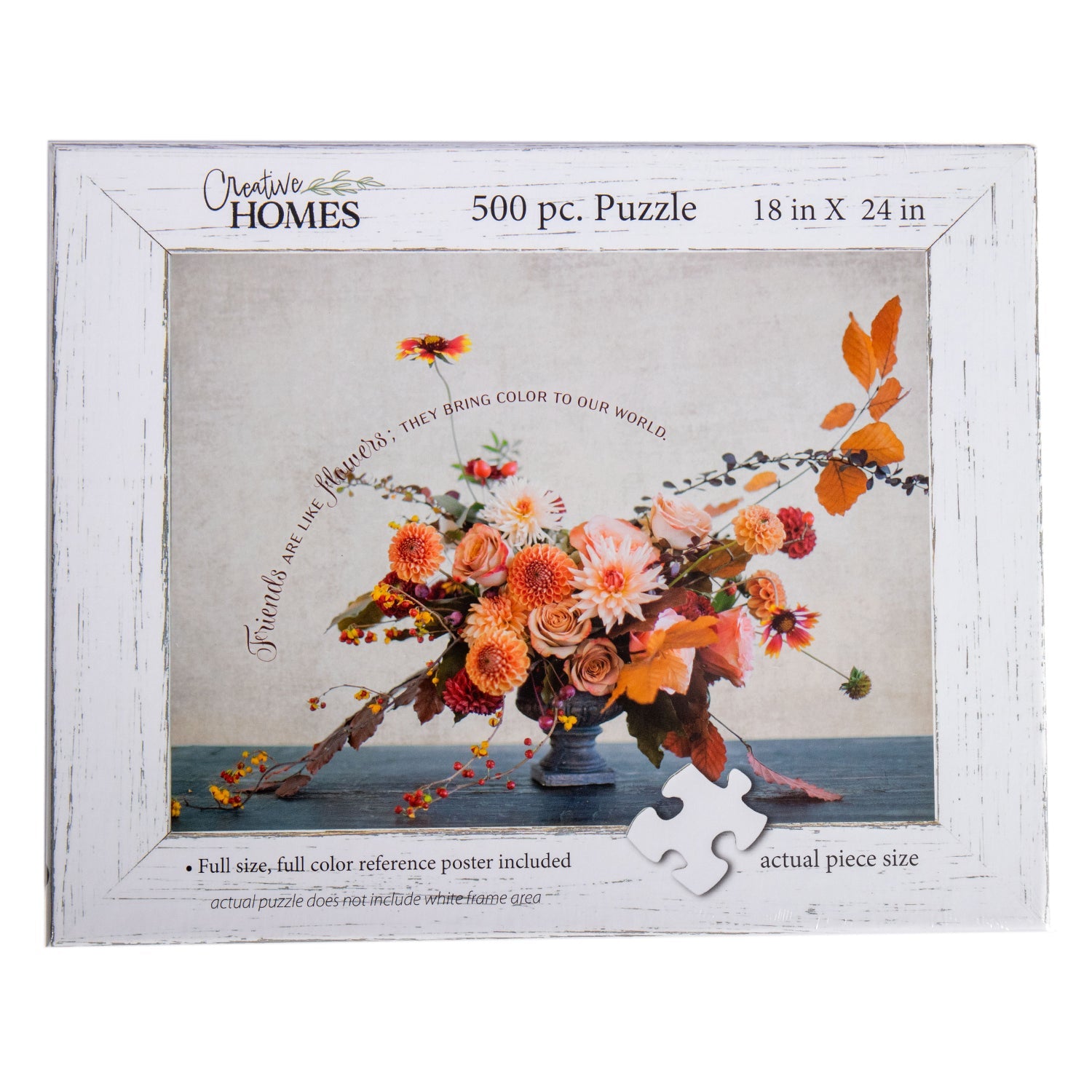 Friends & Flowers Puzzle - 500 Piece - Homeplace Market LLC