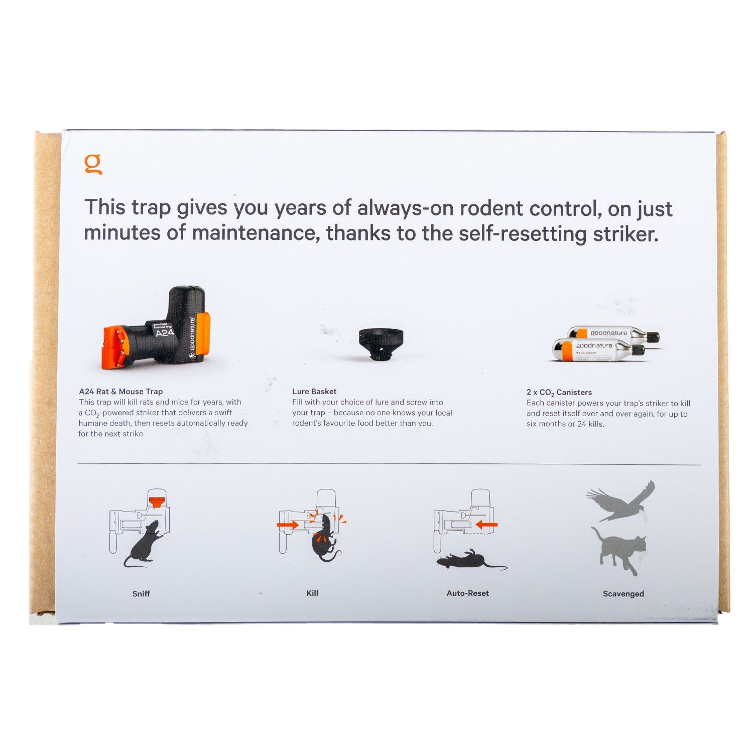 Goodnature - Mouse/Rat Starter Trap Kit - Homeplace Market LLC