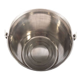 Heavy Duty - 13 Qt. Seamless Pail - Stainless Steel - Homeplace Market LLC