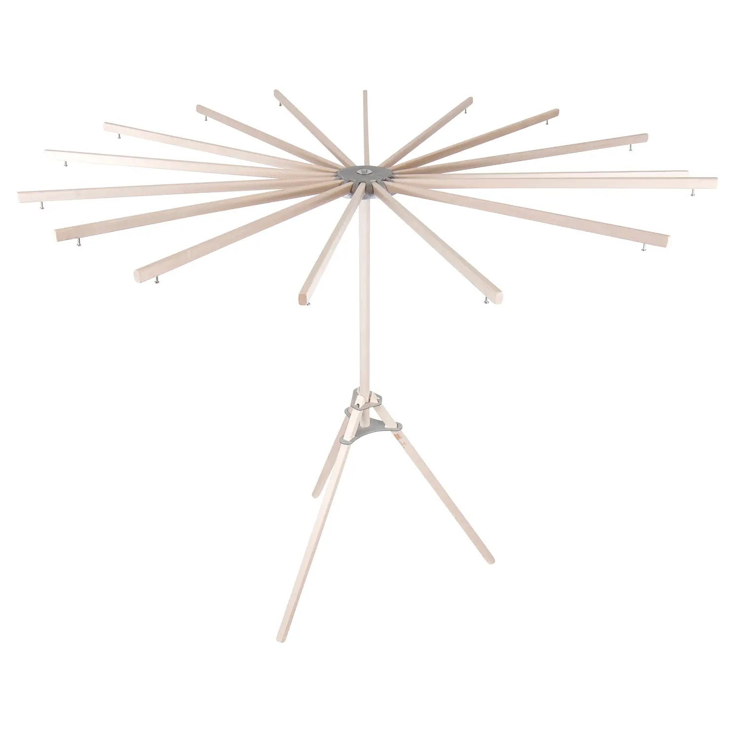 Hickoryware - 16 Arm Floor Rack Clothes Drying Rack - Made in USA - (Starburst) - Homeplace Market LLC