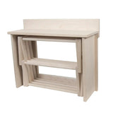 Hickoryware - 20" Wall Mounted, Cloth Drying Rack - Natural Unfinished Wood - Made in USA - Homeplace Market LLC
