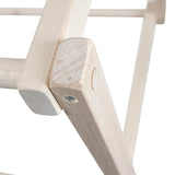 Hickoryware - 30"w x 38"h Clothes Drying Rack - Made in USA - Natural Wood - (Space Saver) - Homeplace Market LLC