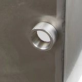 Hickoryware - Horse Water Trough - Stainless Steel 12"x 24" w/ Drain Port - Homeplace Market LLC