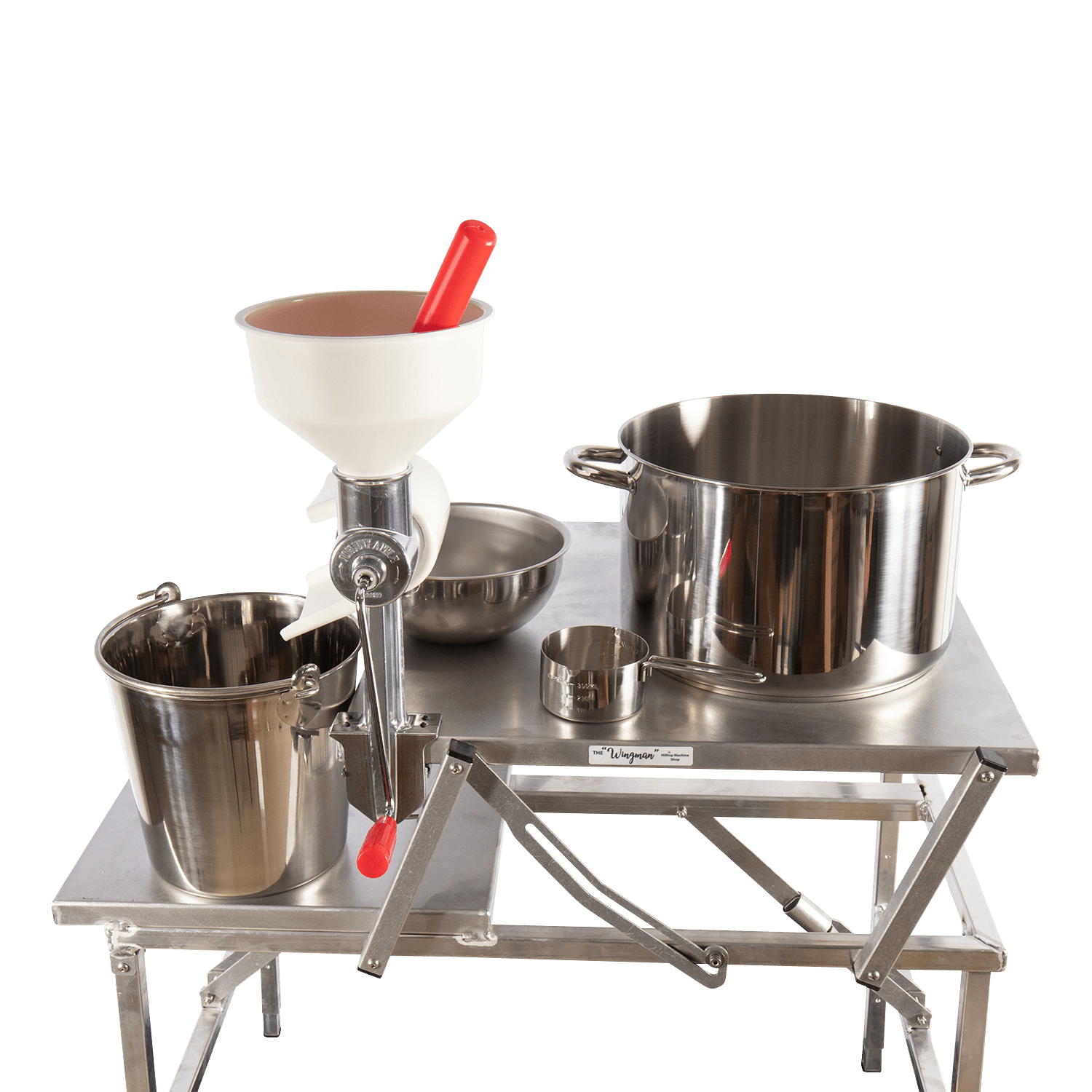 Hickoryware - Wingman Aluminum Table - Homeplace Market LLC