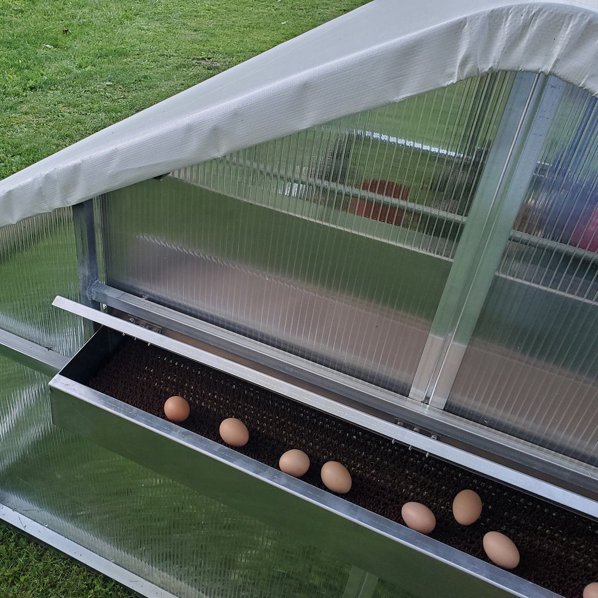 Hobby Line MFG - 7 1/2 x 8 - Mobile Chicken Tractor - Homeplace Market LLC