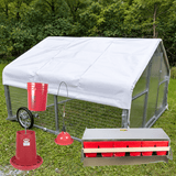 Hobby Line MFG - 7 1/2 x 8 - Mobile Chicken Tractor - Homeplace Market LLC