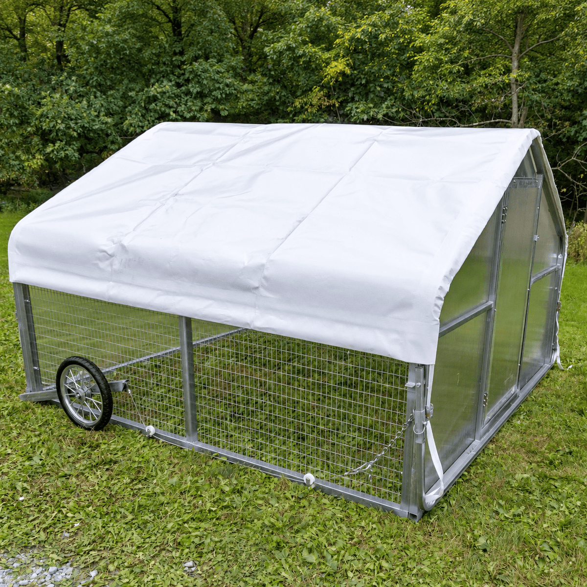 Hobby Line MFG - 7 1/2 x 8 - Mobile Chicken Tractor - Homeplace Market LLC