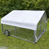 Hobby Line MFG - 7 1/2 x 8 - Mobile Chicken Tractor - Homeplace Market LLC
