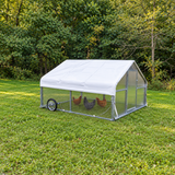 Hobby Line MFG - 7 1/2 x 8 - Mobile Chicken Tractor - Homeplace Market LLC