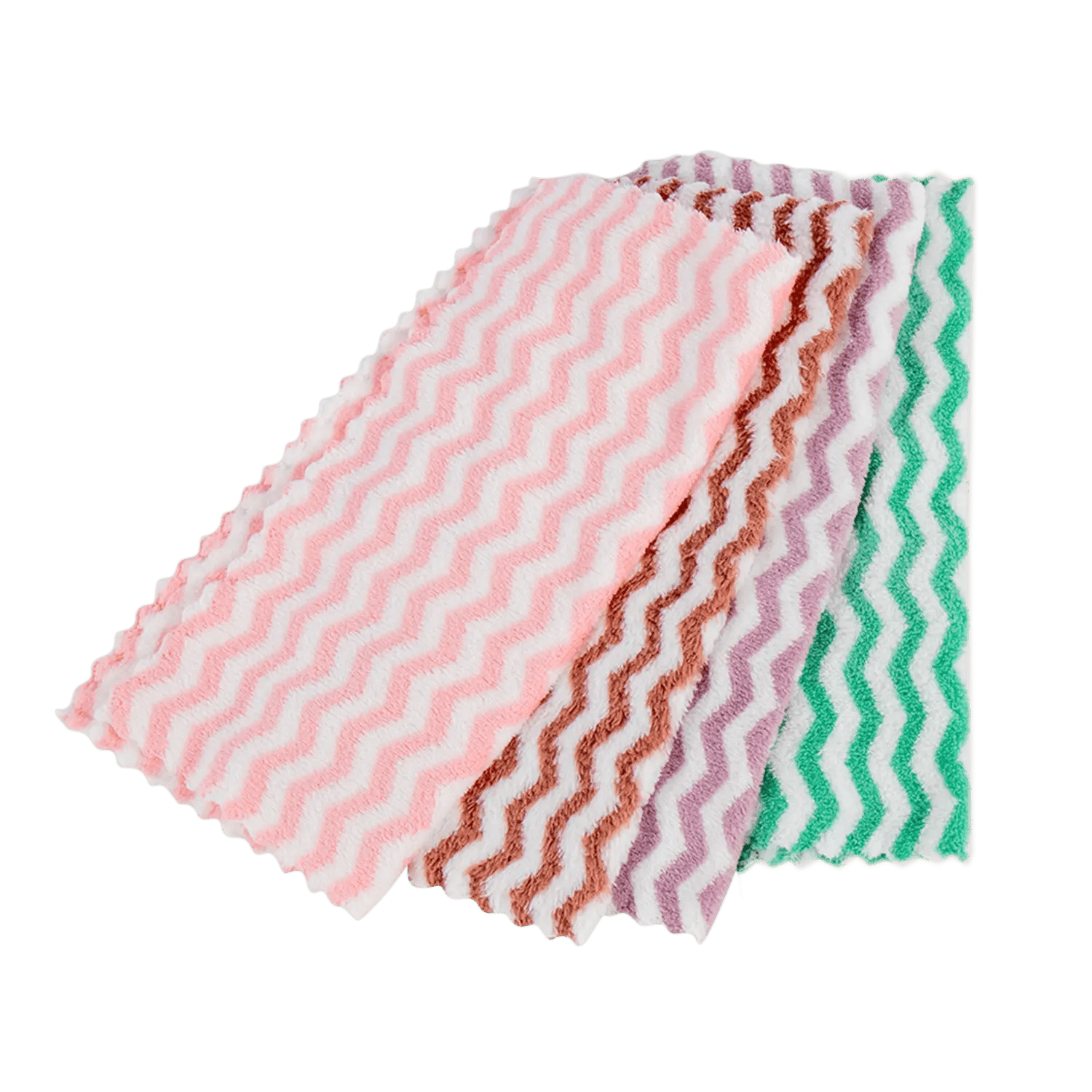 Homeplace - Microfiber Kitchen Dishcloths - Assorted Colors (4 Pack) - Homeplace Market LLC